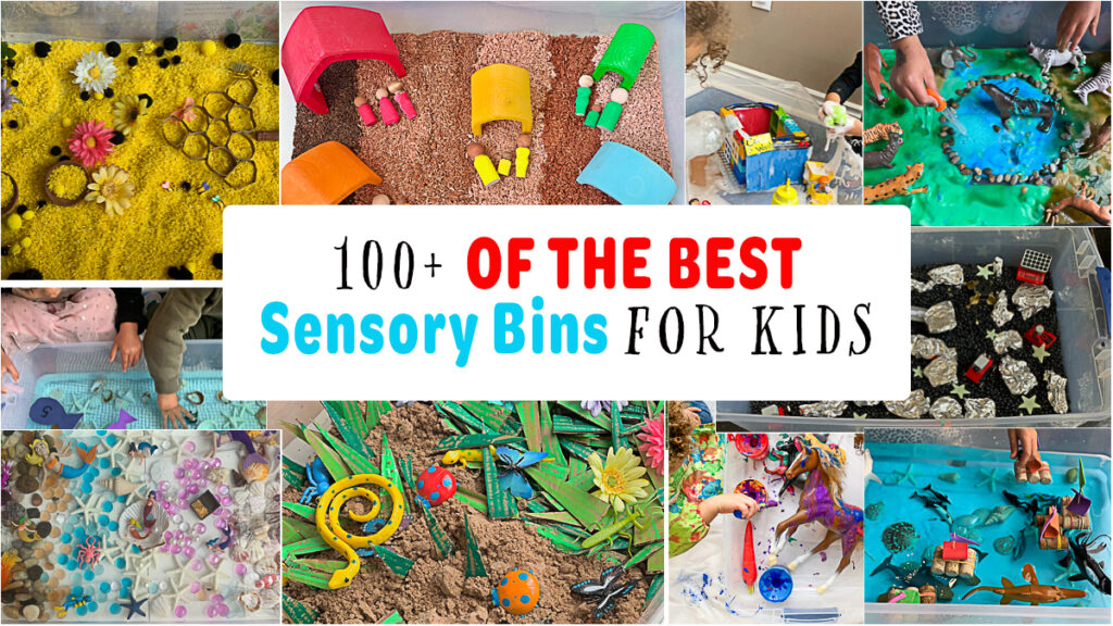100+ of the Best Sensory Bins Ideas for Kids Happy Toddler Playtime