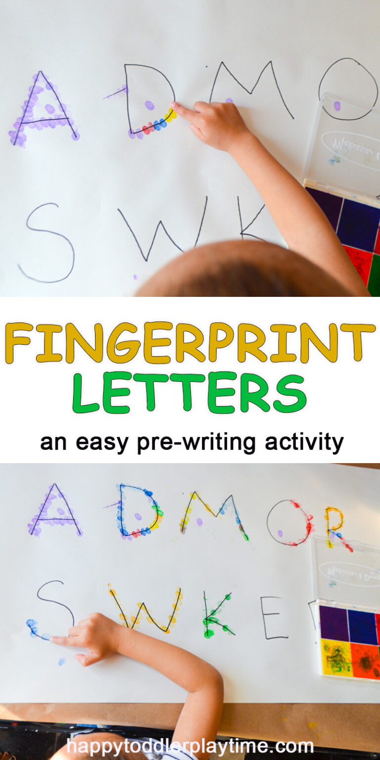 Pre-Writing Activities for Preschoolers - Happy Toddler Playtime