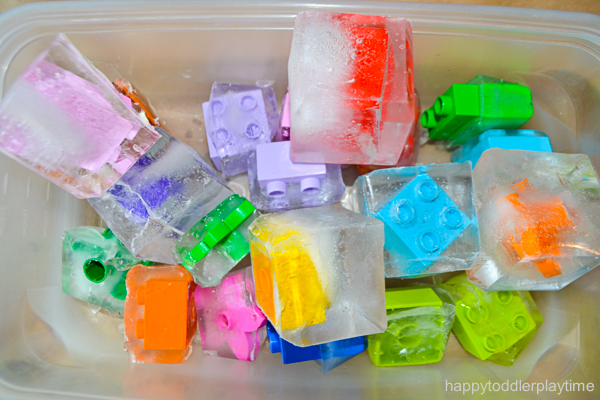 Frozen Ice Cubes – Activities for Active Two-year-olds