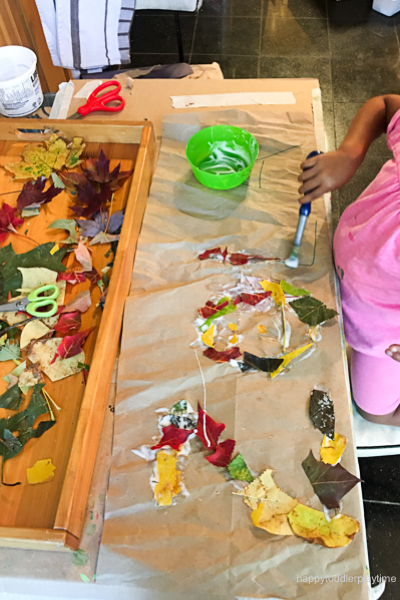 leaf name activity fine motor activity for toddlers and preschoolers