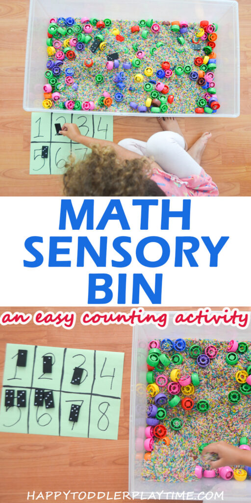 math sensory bin easy math activities for toddlers and preschoolers