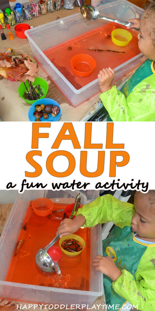 fall sensory activity for toddlers and preschoolers
