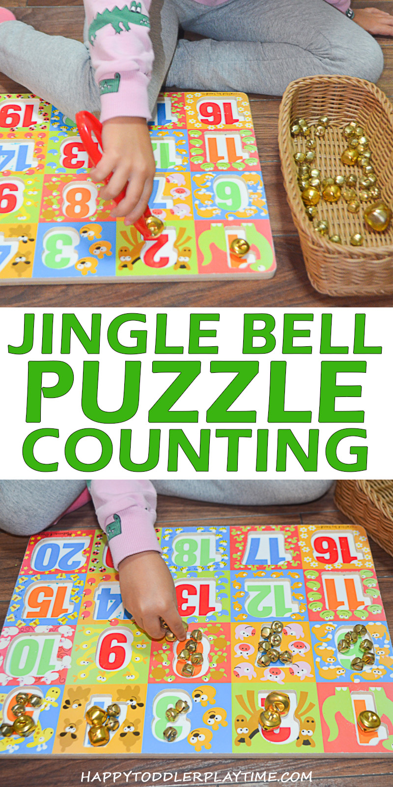 JINGLE BELL PUZZLE COUNTING pin