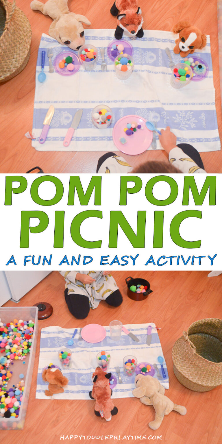 50+ Pom Pom Crafts & Activities - Happy Toddler Playtime