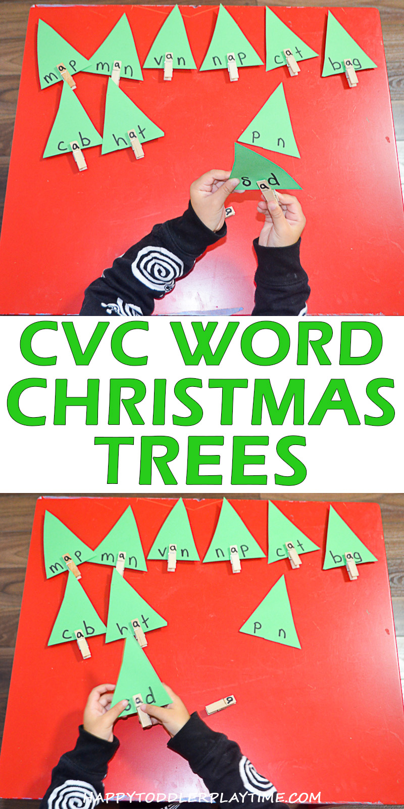 CVC CHRISTMAS TREES pin