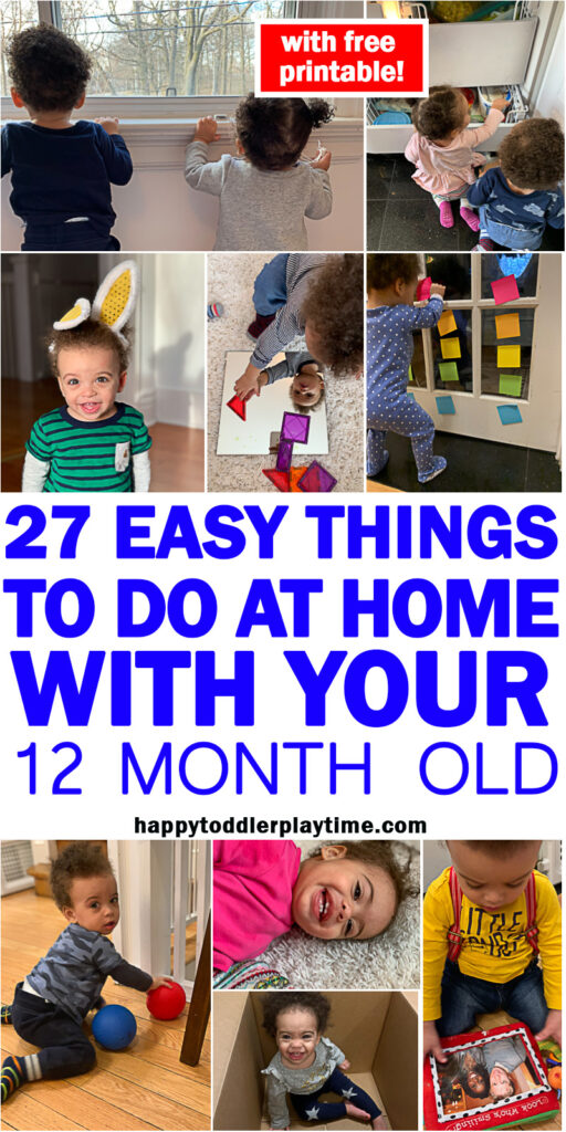 Things to do with 12 store month old