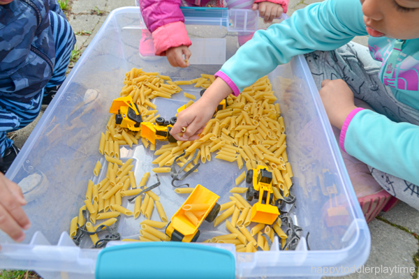 thumbnail image 2 of Sensory Bin: Construction Zone - Creativity For Kids 2 of 10
