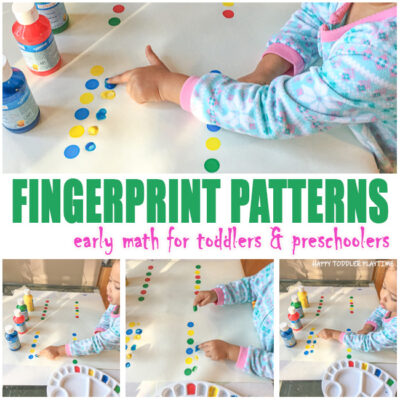 Fingerprint Patterns - Happy Toddler Playtime