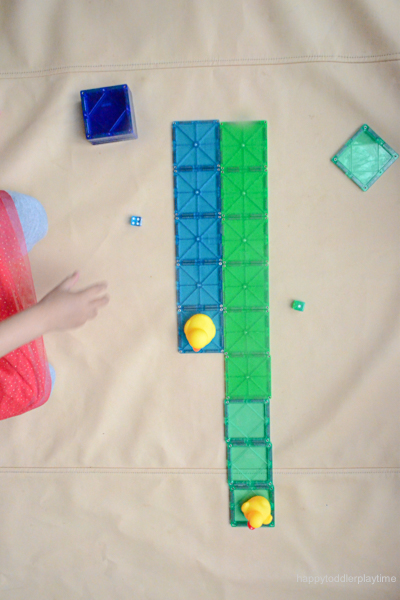 Rubber Duck Math Race for Preschoolers & Kindergartners