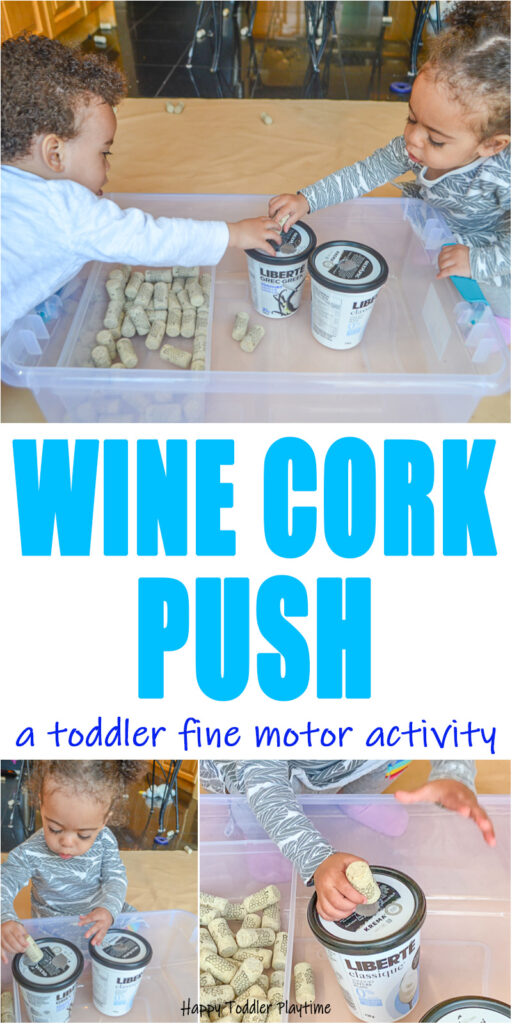 Fine motor toddler activity
