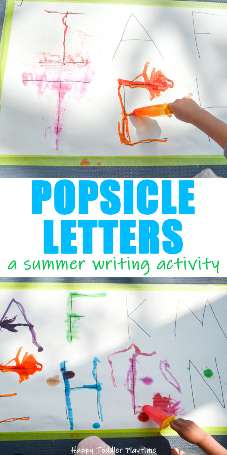 Pre-Writing Activities for Preschoolers - Happy Toddler Playtime