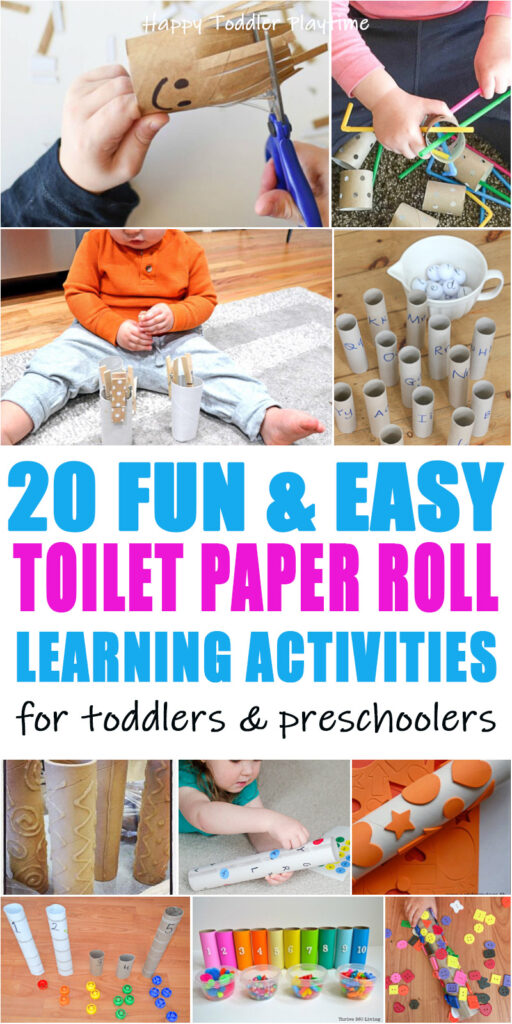 65 toilet paper roll learning activities and crafts for toddlers and preschoolers 