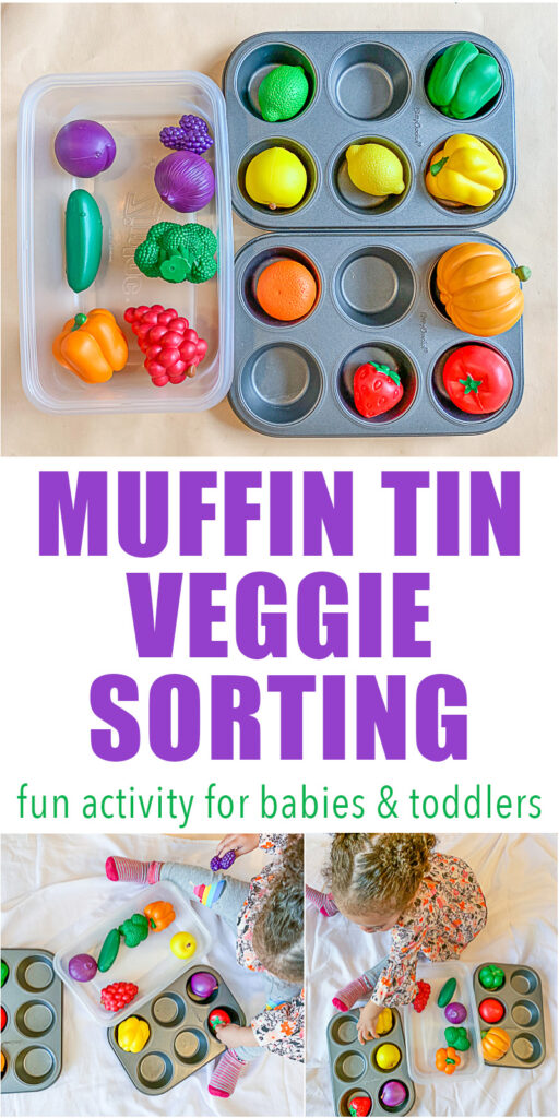  Sorting activity for babies and toddlers