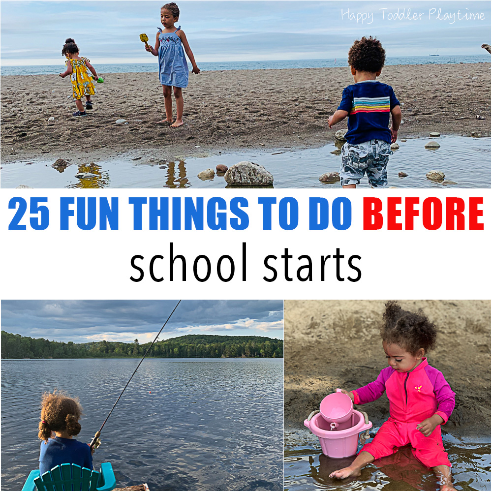 25 Things to do Before School Starts