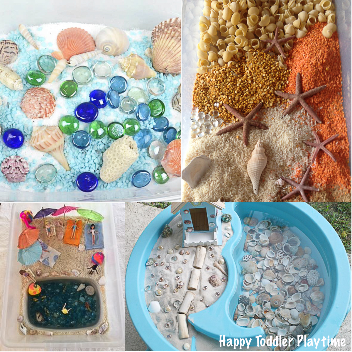 12+ ways for preschoolers and toddlers to play with the beach indoors 