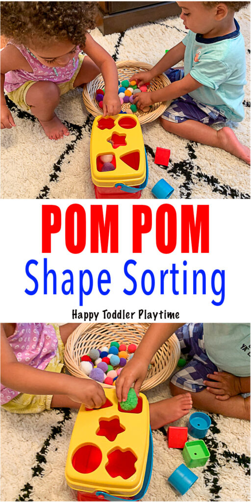 A colour and shape activity fort toddlers