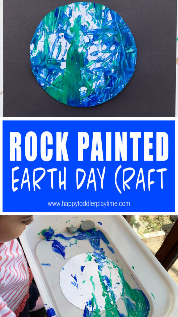 ROCK PAINTED EARTH DAY CRAFT