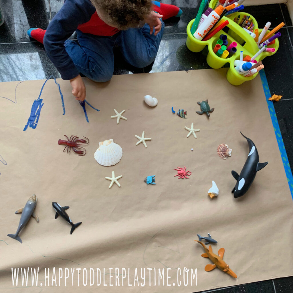 Create an Aquarium: An Easy Art Activity