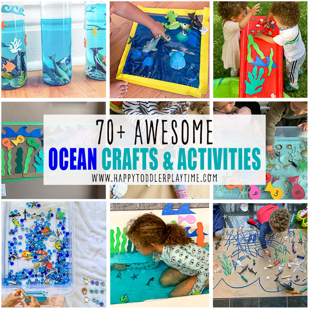 Ocean Activities & Crafts for Kids - Happy Toddler Playtime