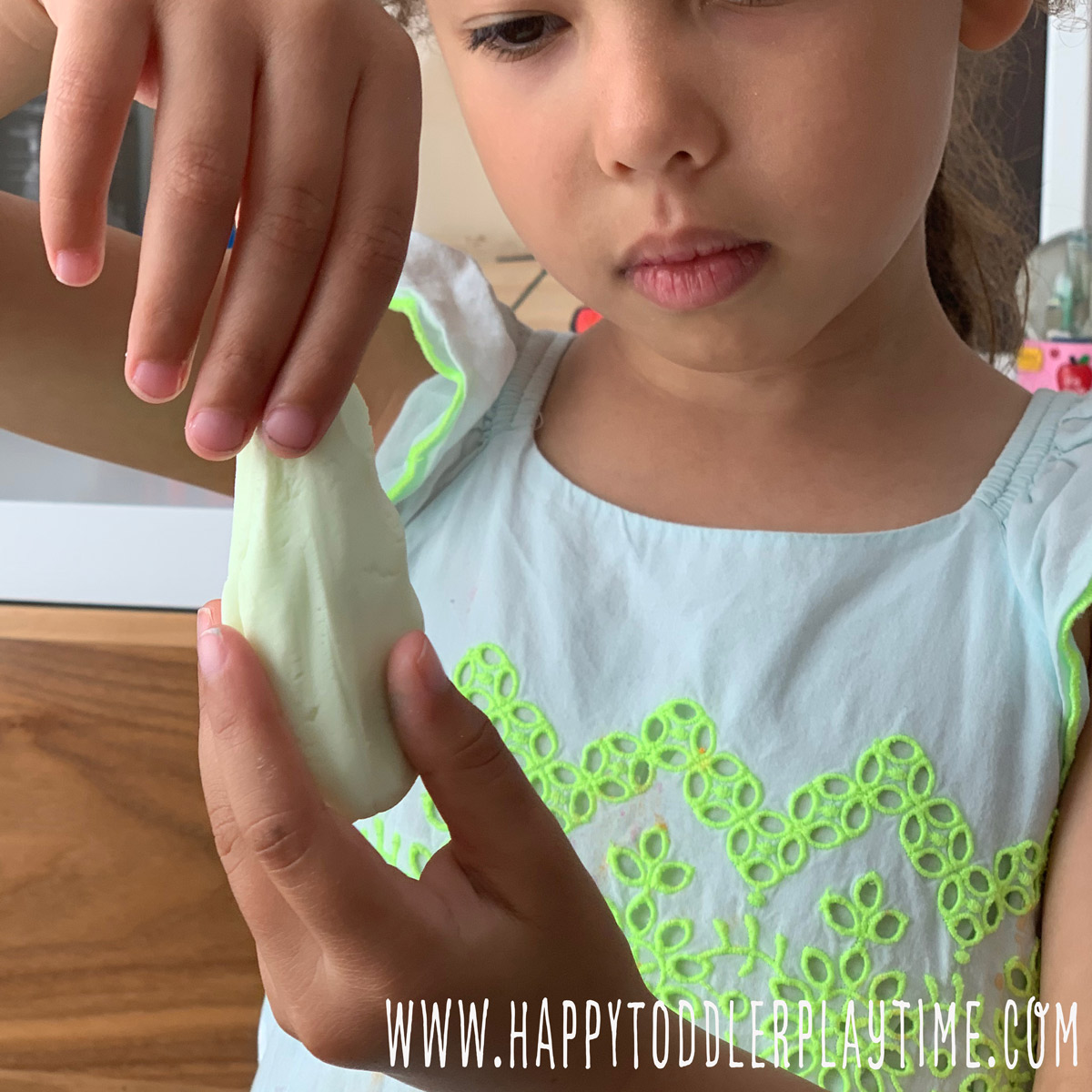 How to Make Silly Putty with only 2Ingredients Happy Toddler Playtime