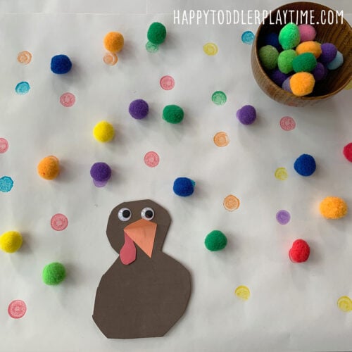 Fun and Easy Turkey Crafts for Toddlers - Happy Toddler Playtime