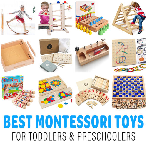 20+ Best Montessori Toys for Toddlers and Preschoolers - Happy Toddler ...