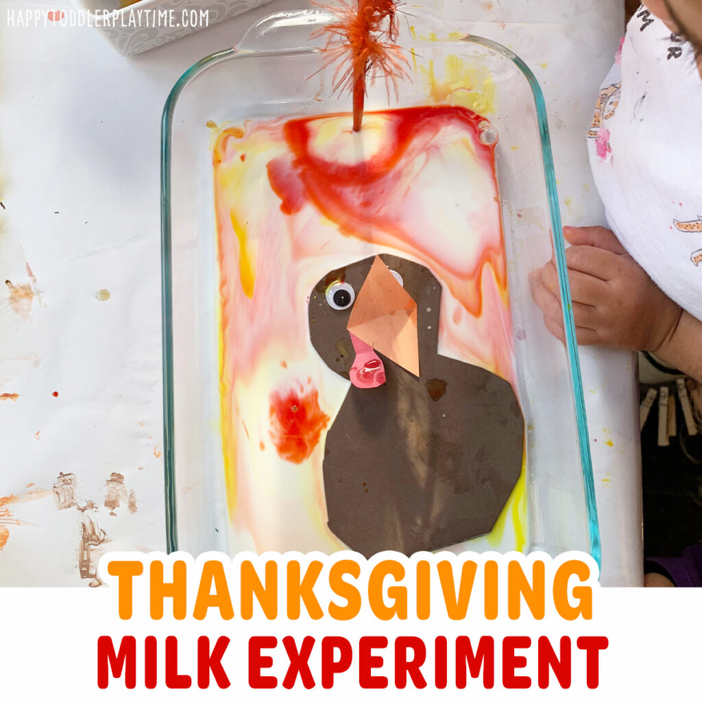 Thanksgiving Milk Experiment
