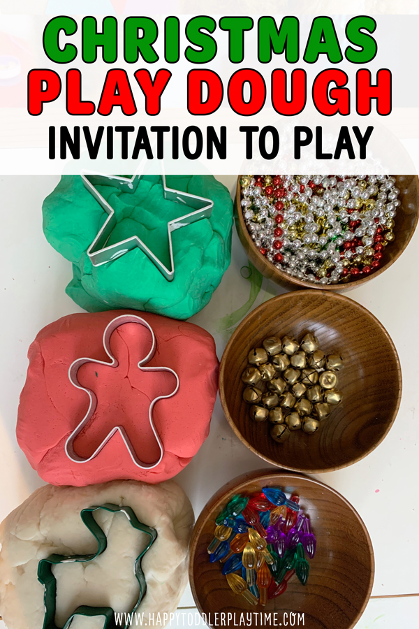 Christmas Play Dough Invitation To Play