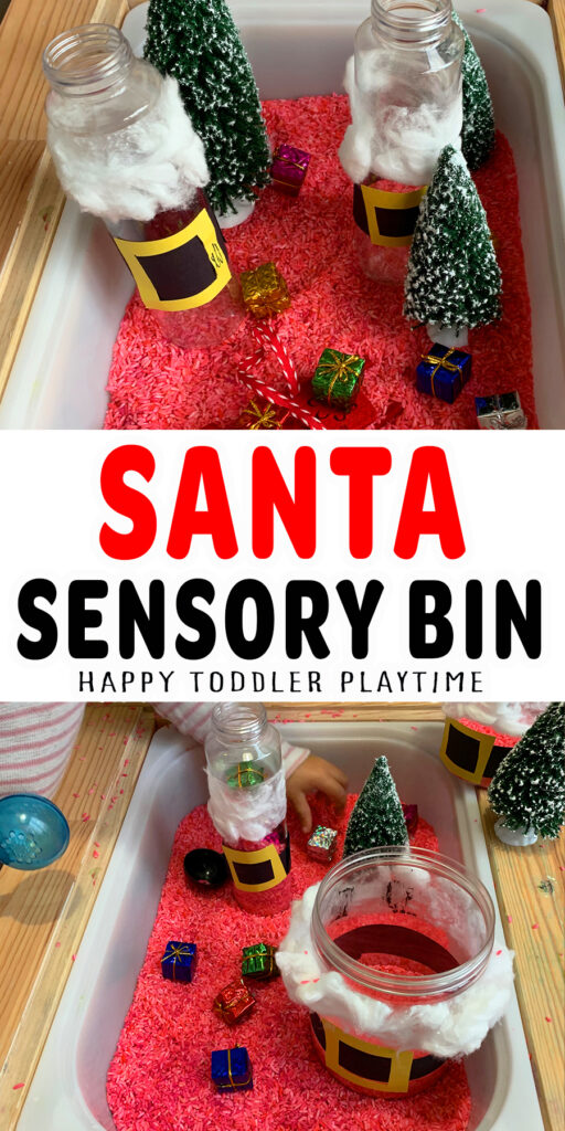 Santa Sensory Bin