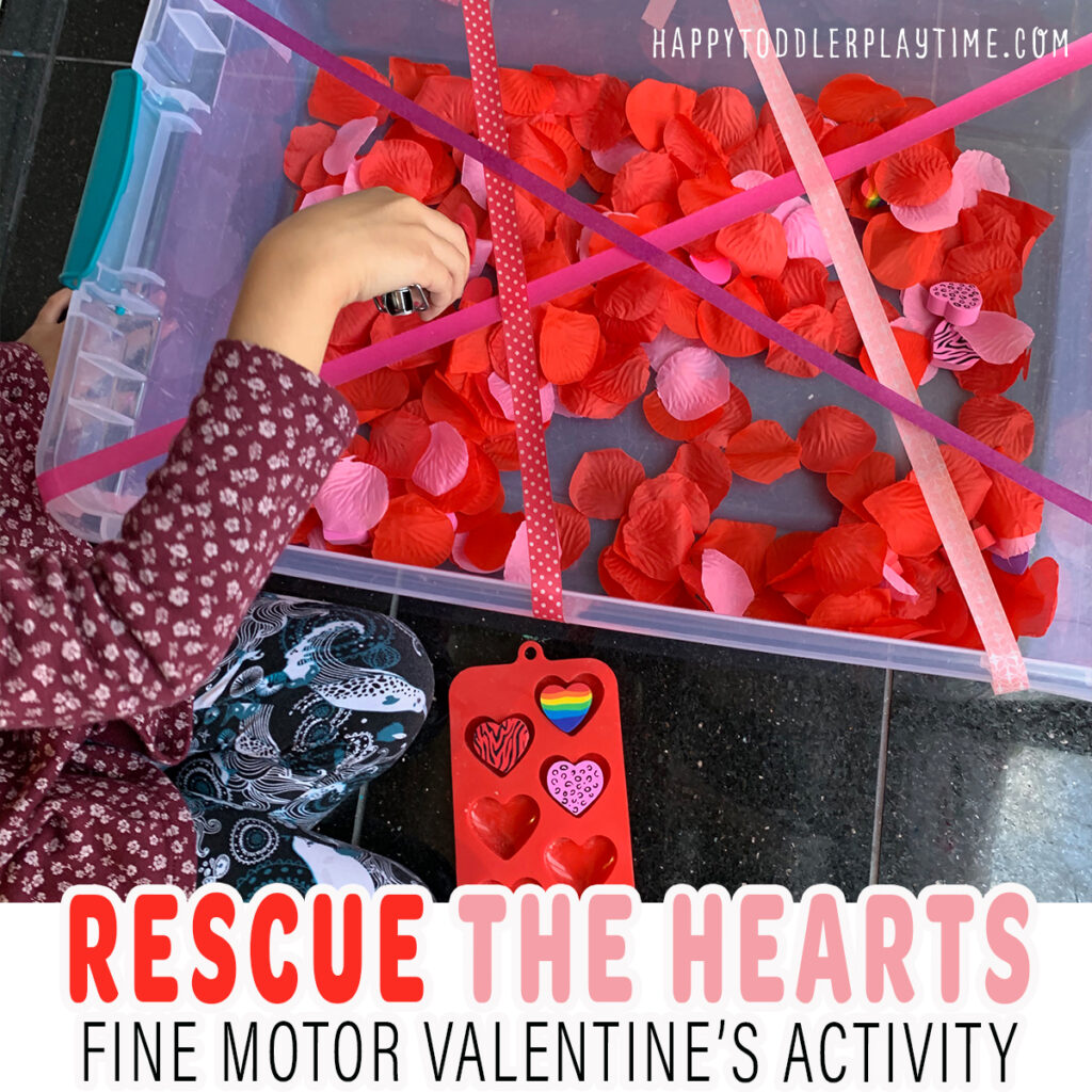 Rescue the Hearts: Fine Motor Activity