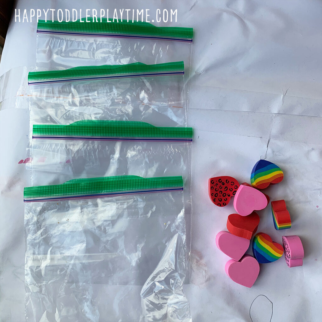 Heart Counting Bags