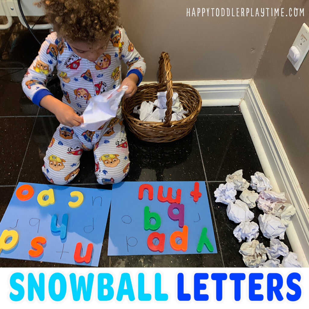 Snowball Letter Unwrap