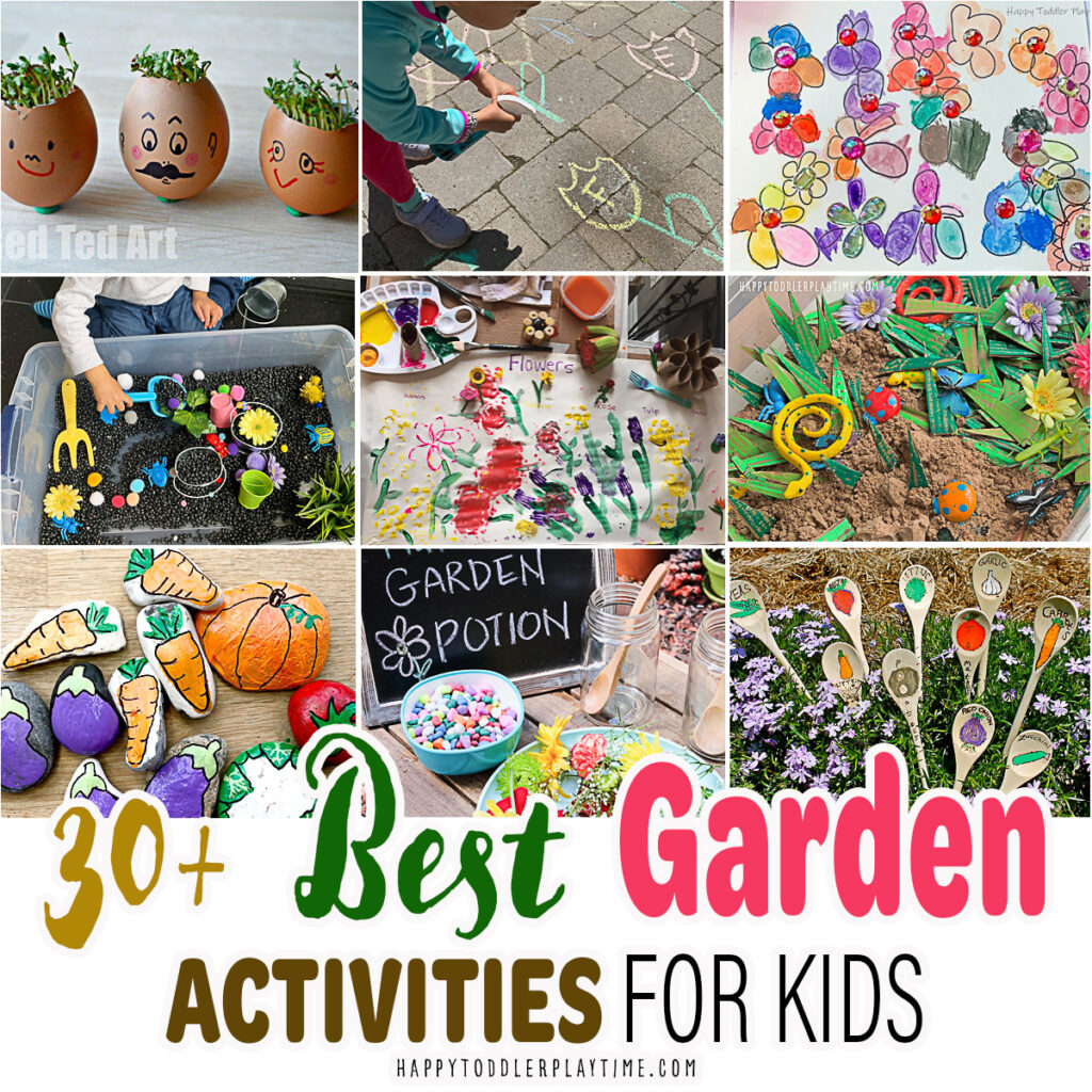 Best Garden Themed Crafts & Activities for Kids