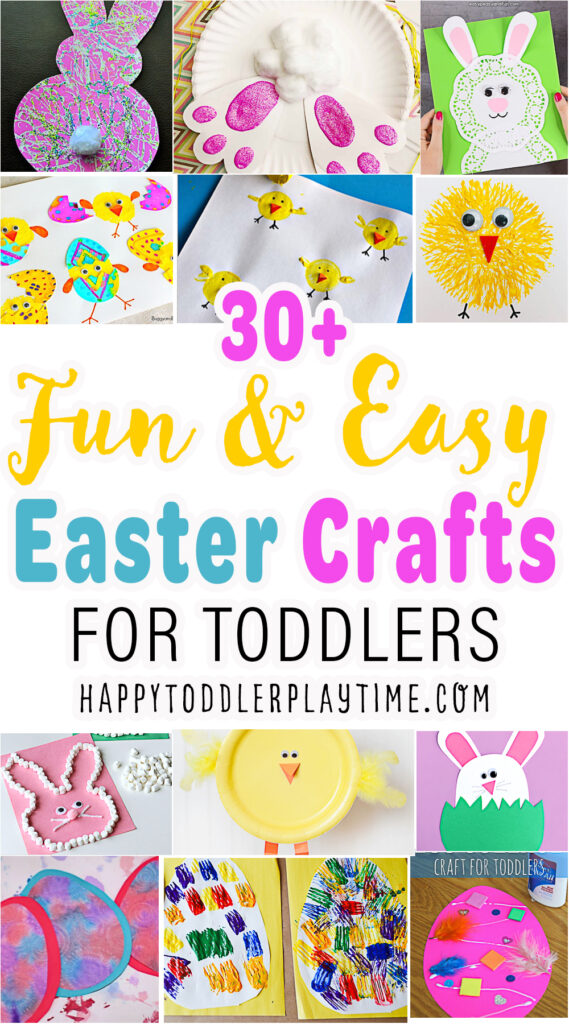 30+ Easy & Adorable Easter Crafts for Toddlers