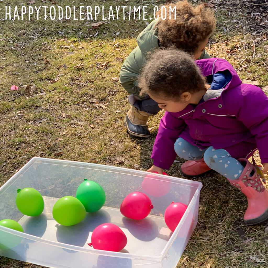 Balloon Egg Easter Hunt For Kids