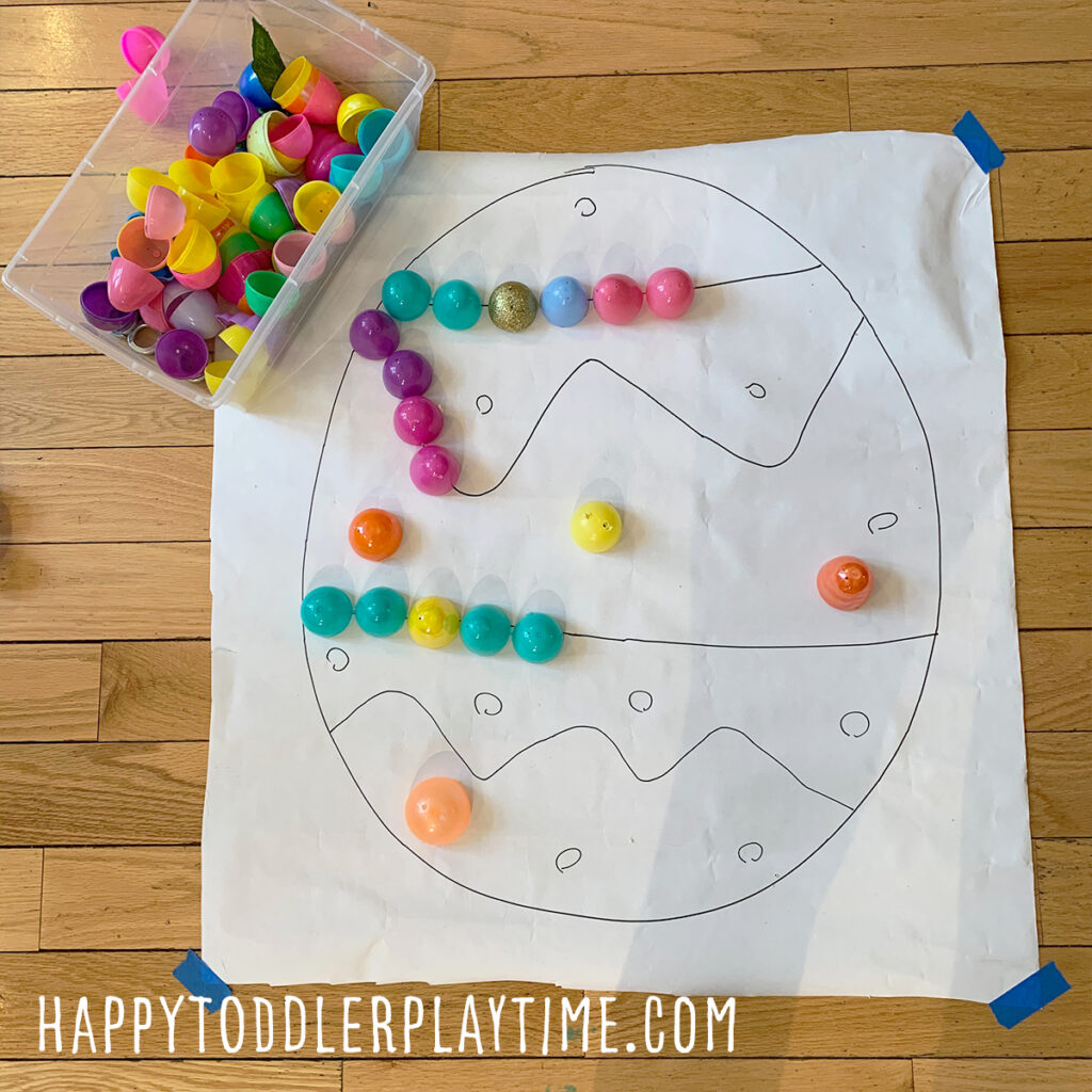 Easter Egg Line Tracing Activity