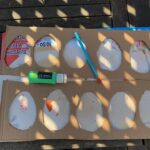 Easter Egg Number Match Puzzle Sensory Bin - Happy Toddler Playtime