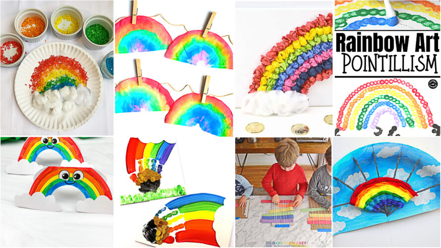 70+ of the Best Rainbow Crafts & Activities for Kids - Happy Toddler ...