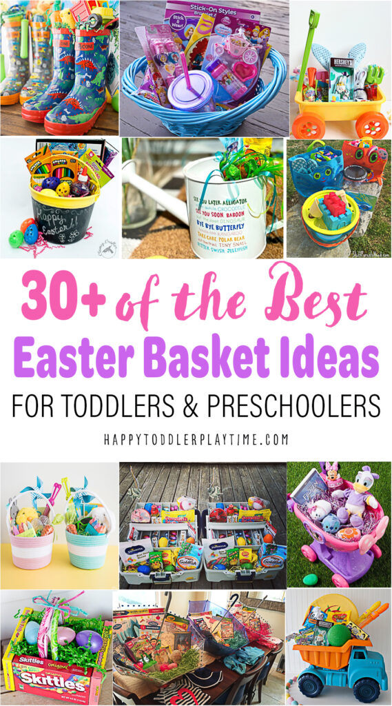 The Best Easter Basket Ideas for Toddlers & Preschoolers - Happy Toddler Playtime