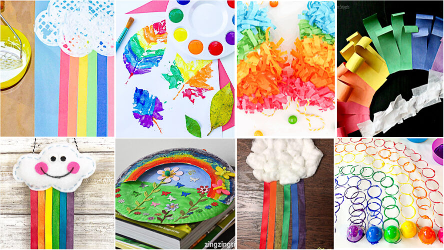 70+ of the Best Rainbow Crafts & Activities for Kids - Happy Toddler ...