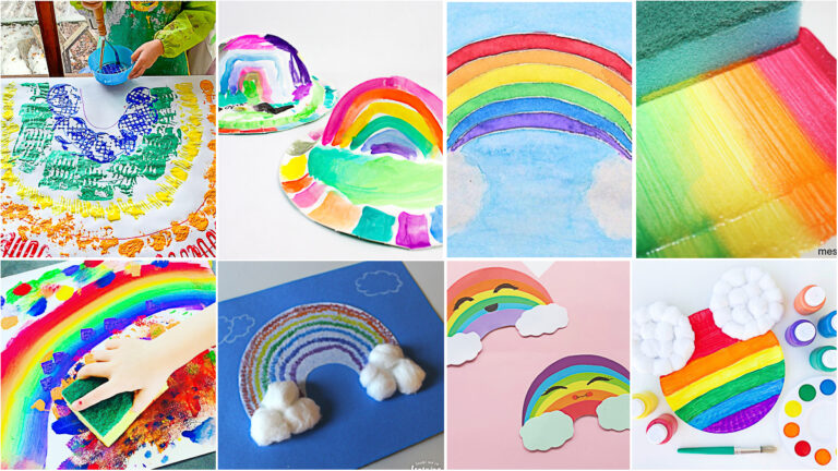 70+ of the Best Rainbow Crafts & Activities for Kids - Happy Toddler ...