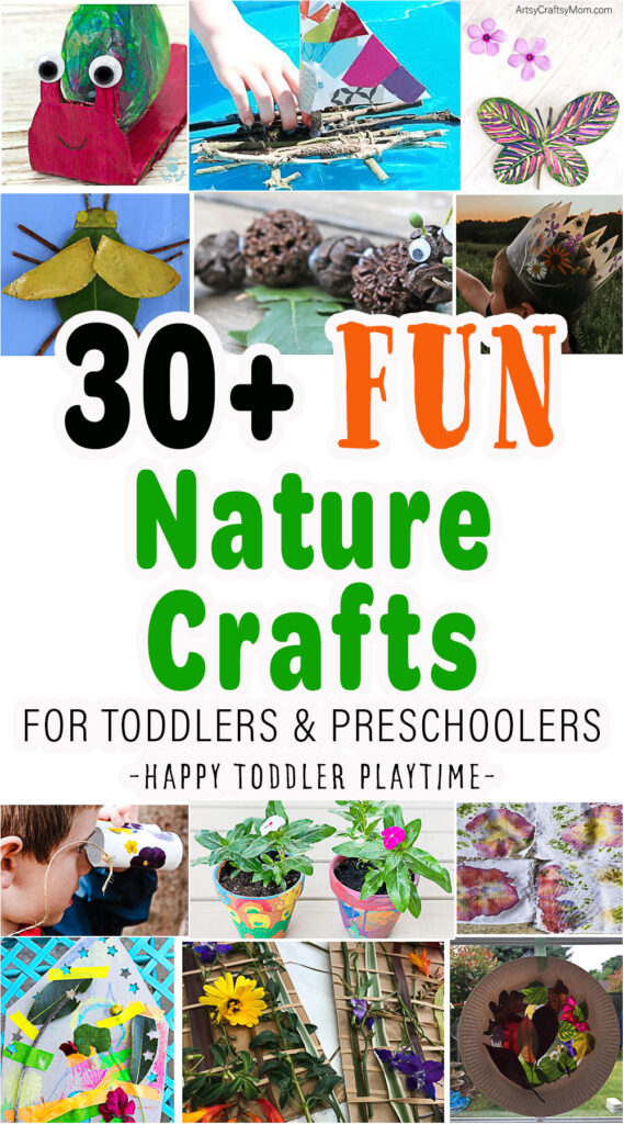 30+ Stunning Nature Crafts for Kids