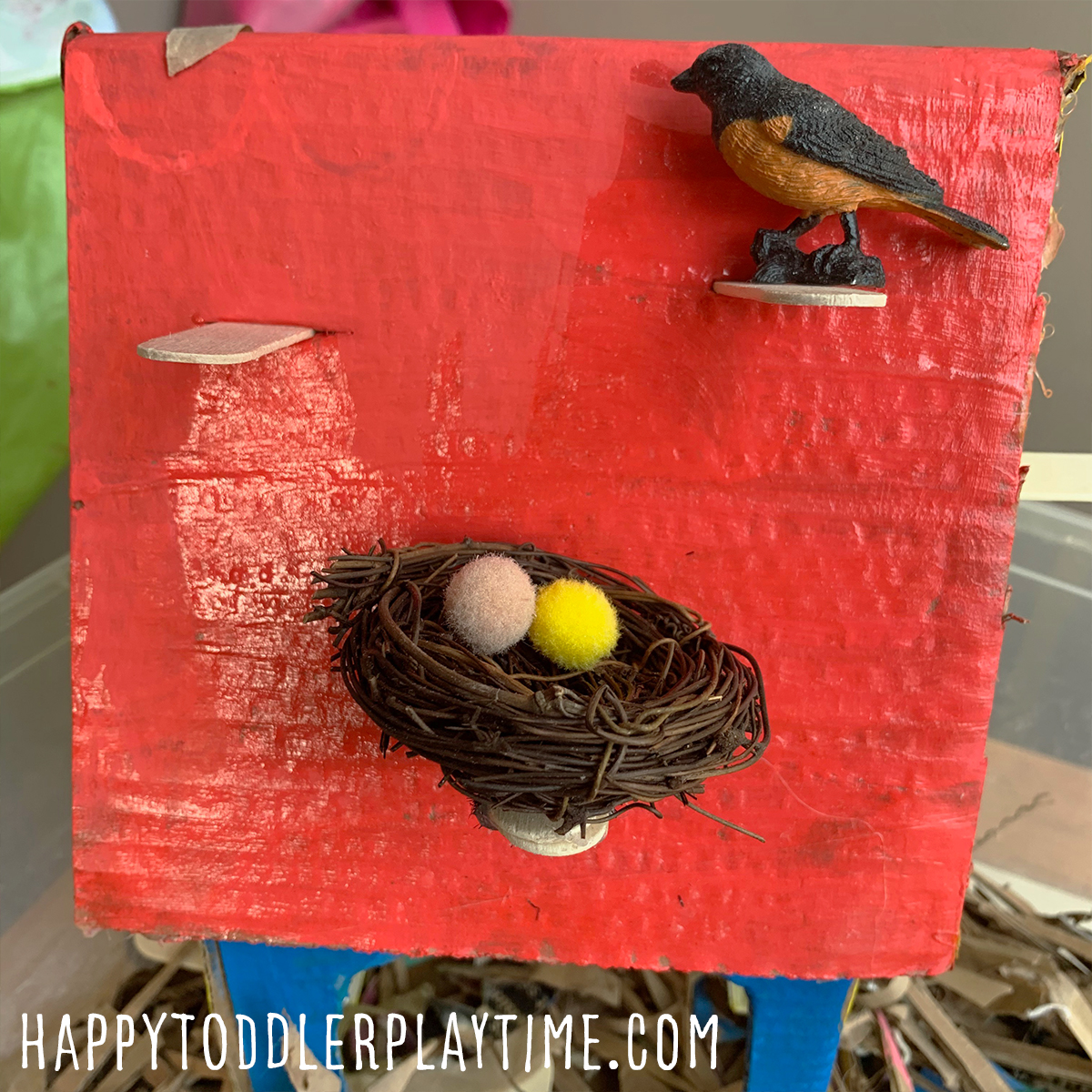 Beautiful Birds Sensory Bin for Kids - Happy Toddler Playtime