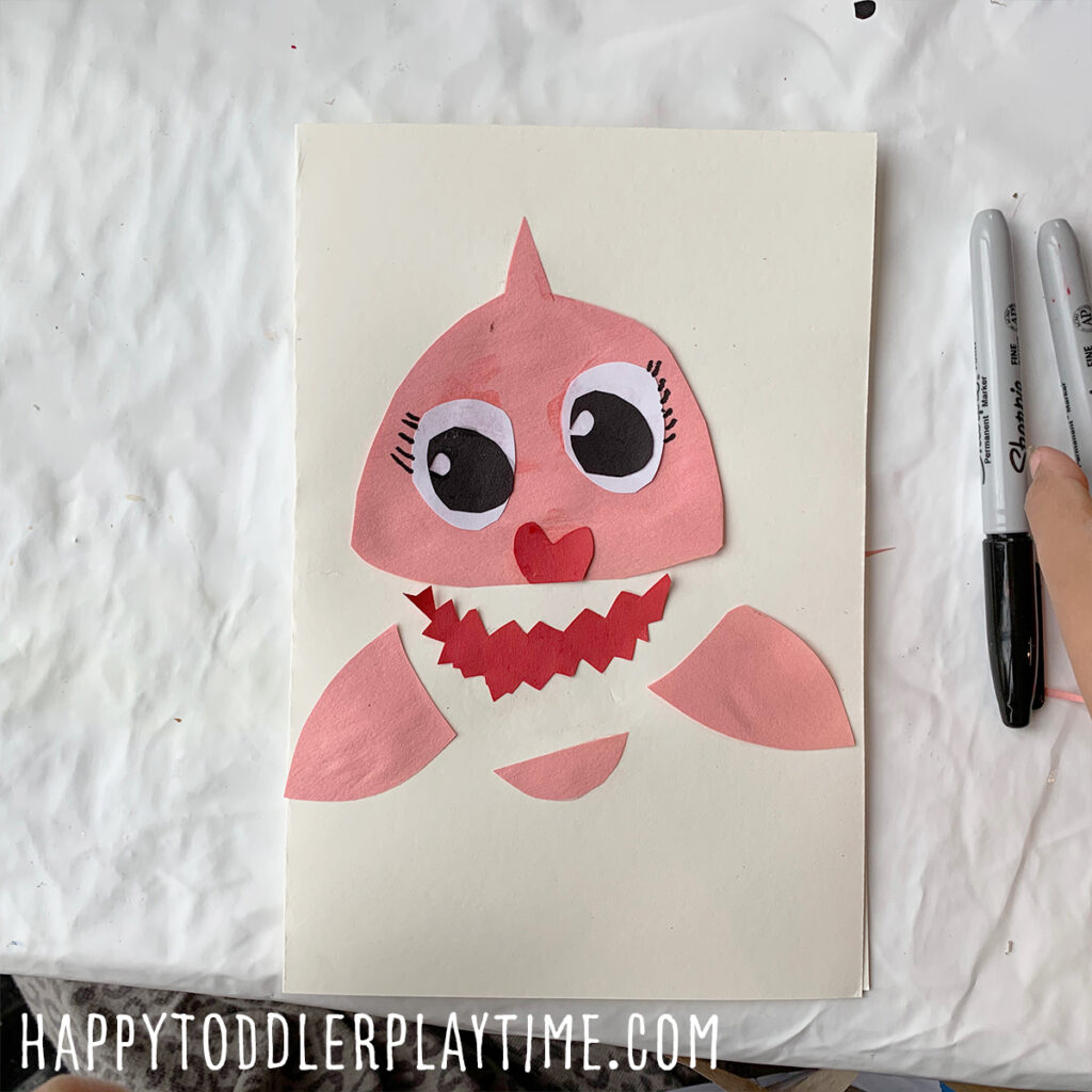 Adorable Mommy Shark Mother's Day Card
