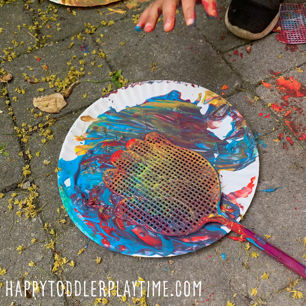 Fly Swatter Painting For Summer