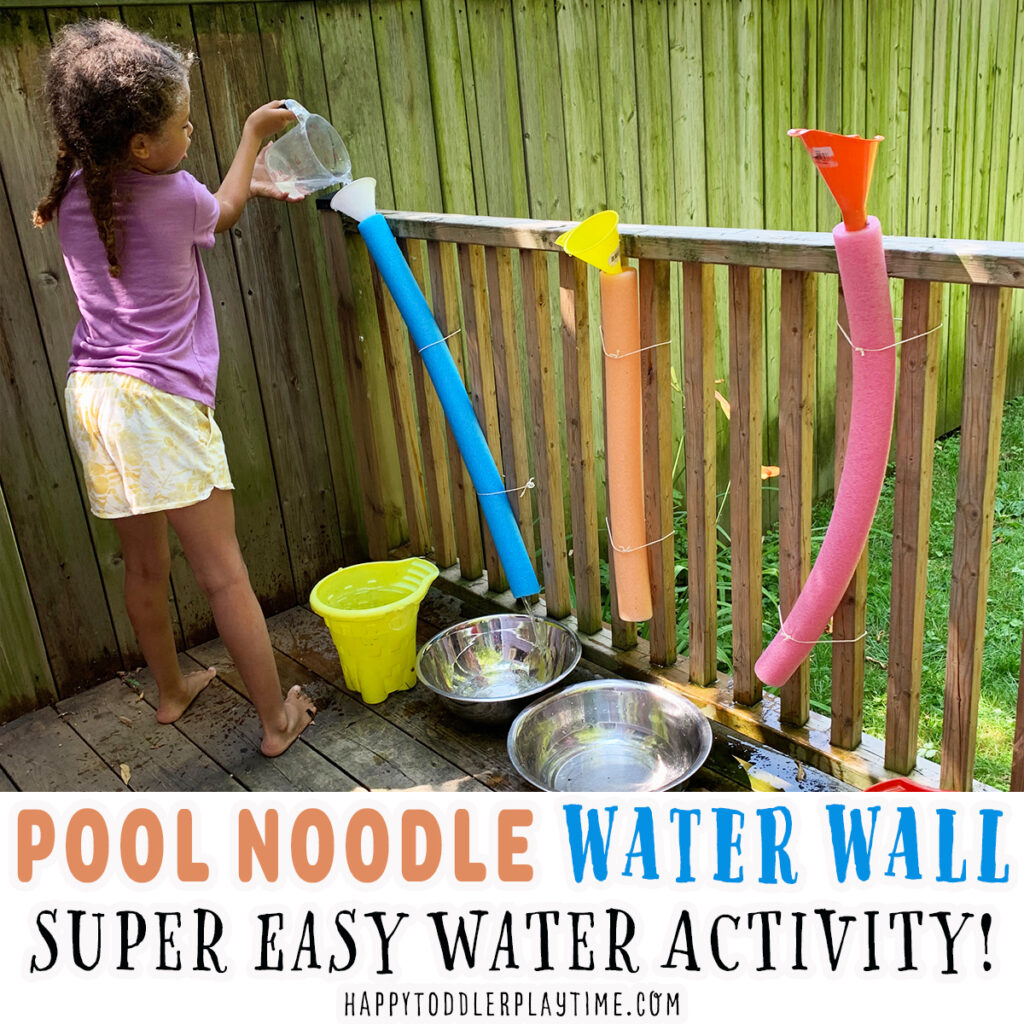 Pool Noodle Water Wall
