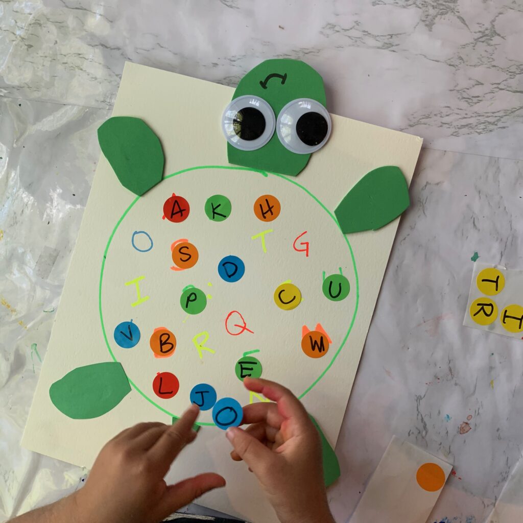 alphabet activities for preschoolers
