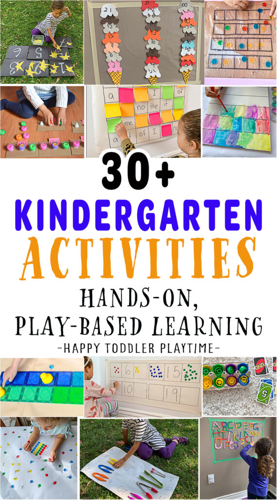 30+ Play-Based Learning Kindergarten Activities