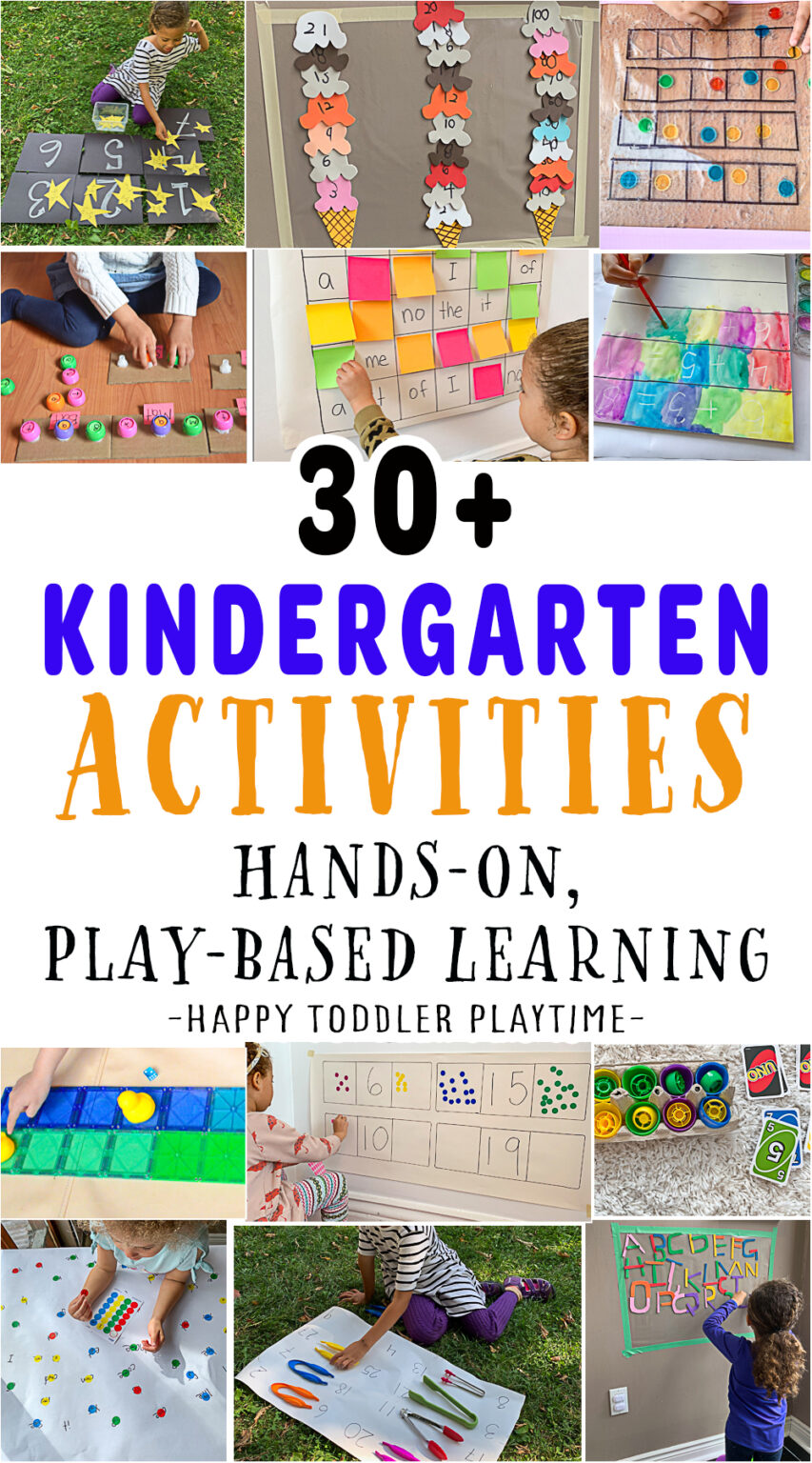 30  Play Based Learning Kindergarten Activities Happy Toddler Playtime