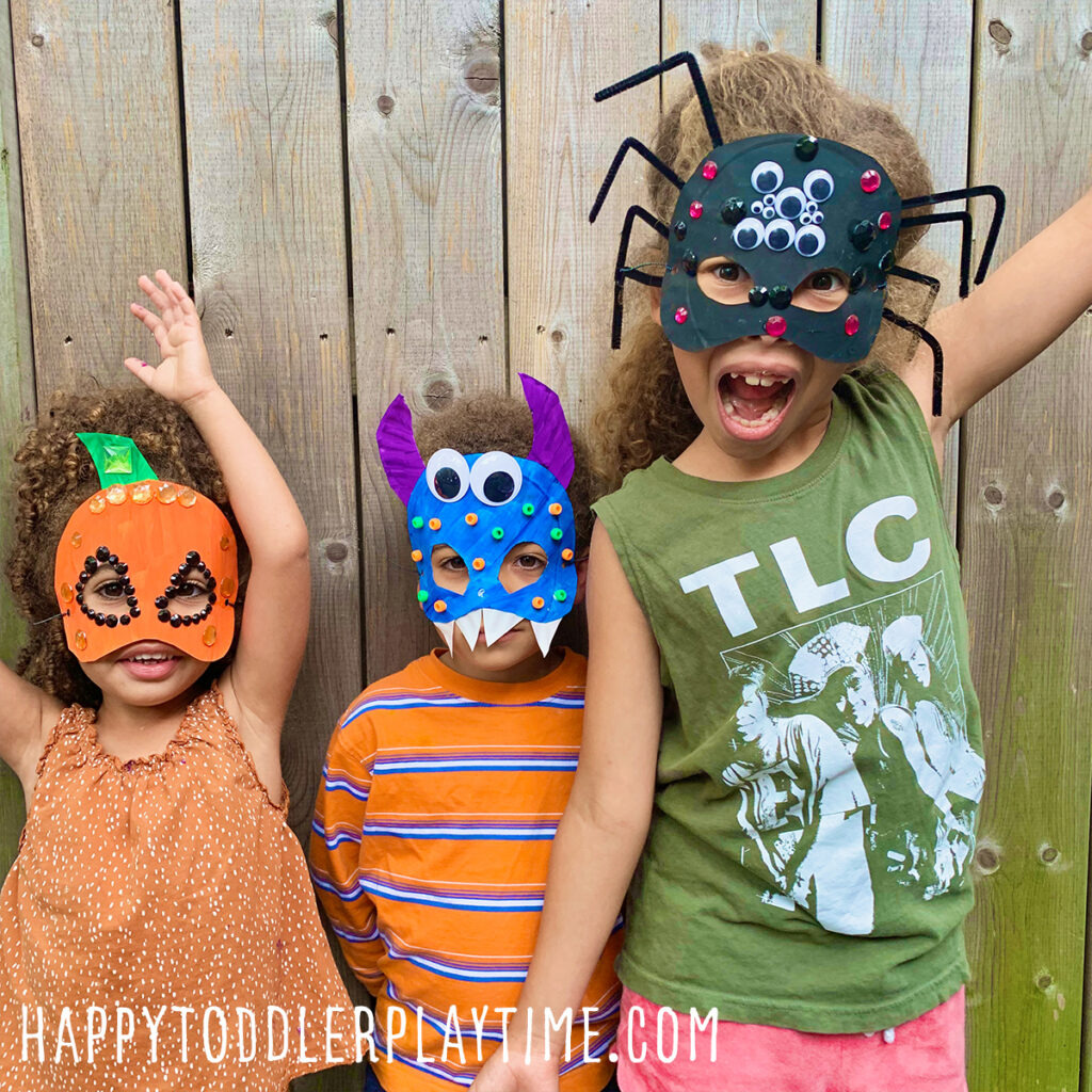 DIY Halloween Masks for Kids